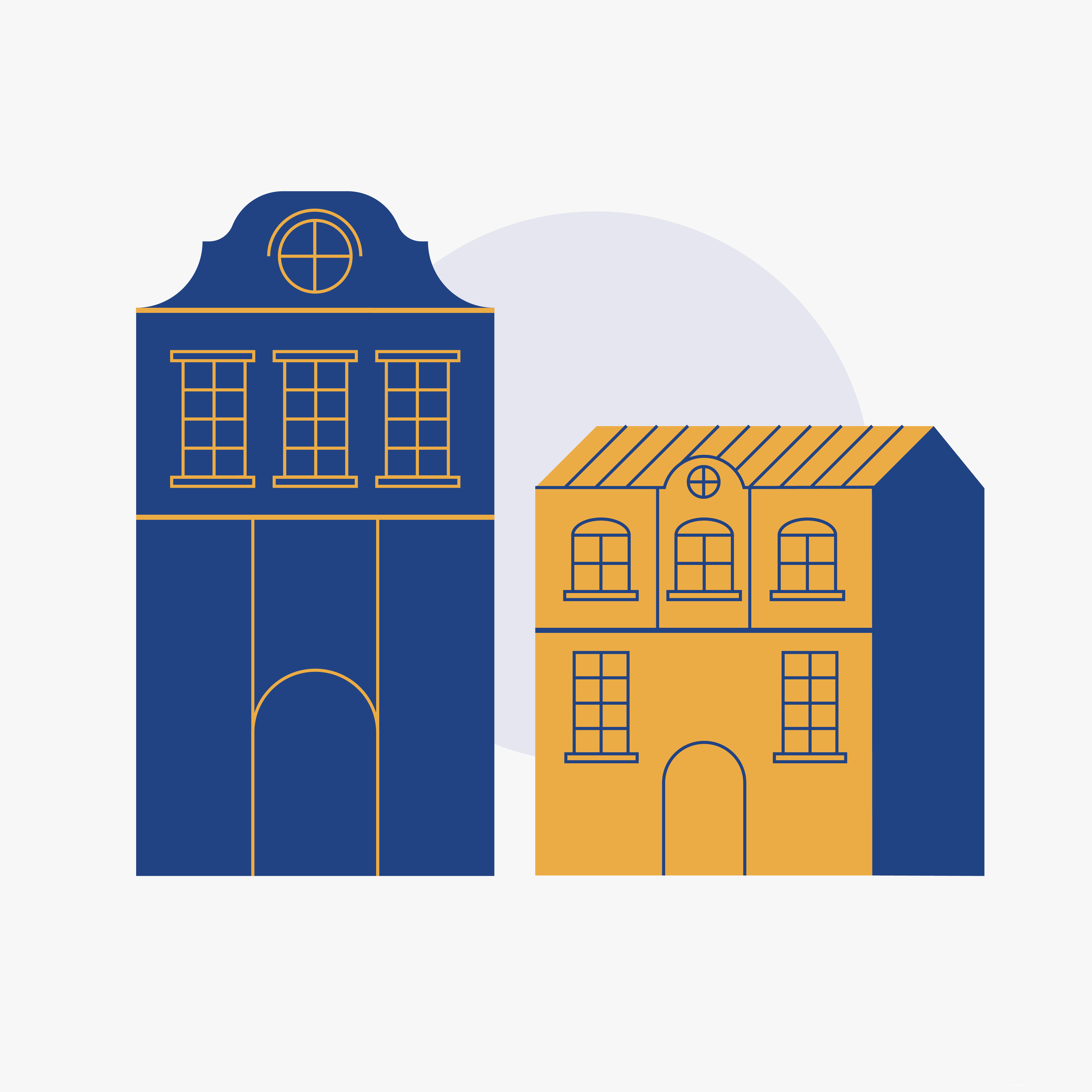 Illustration för bostad inom Nationsgårdarnas bildsystem